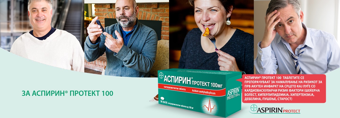 За АСПИРИН® ПРОТЕКТ 100